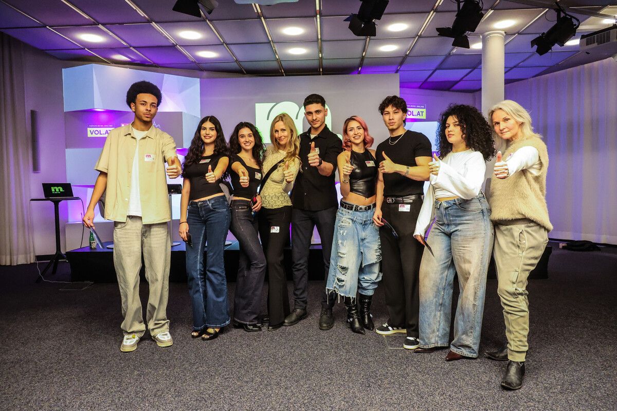 Nachwuchsmodels im Rampenlicht