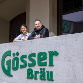 Jill Sabrina Laner und Mike Erath bringen neues Leben ins Gösser Bräu. »D1