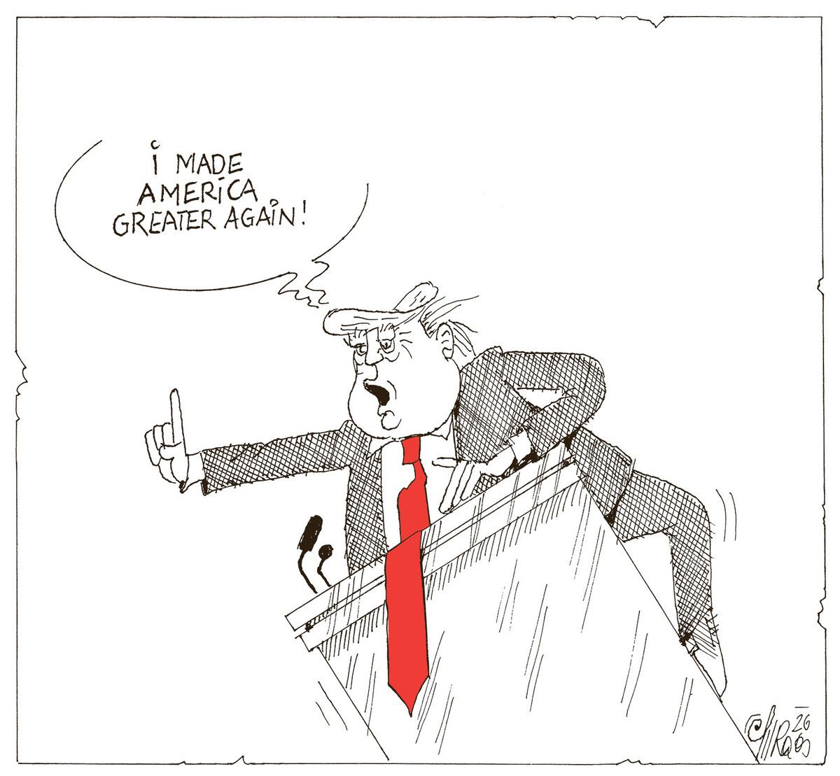 Rede zur Schräglage der USA!