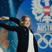 Mikutina voller Vorfreude