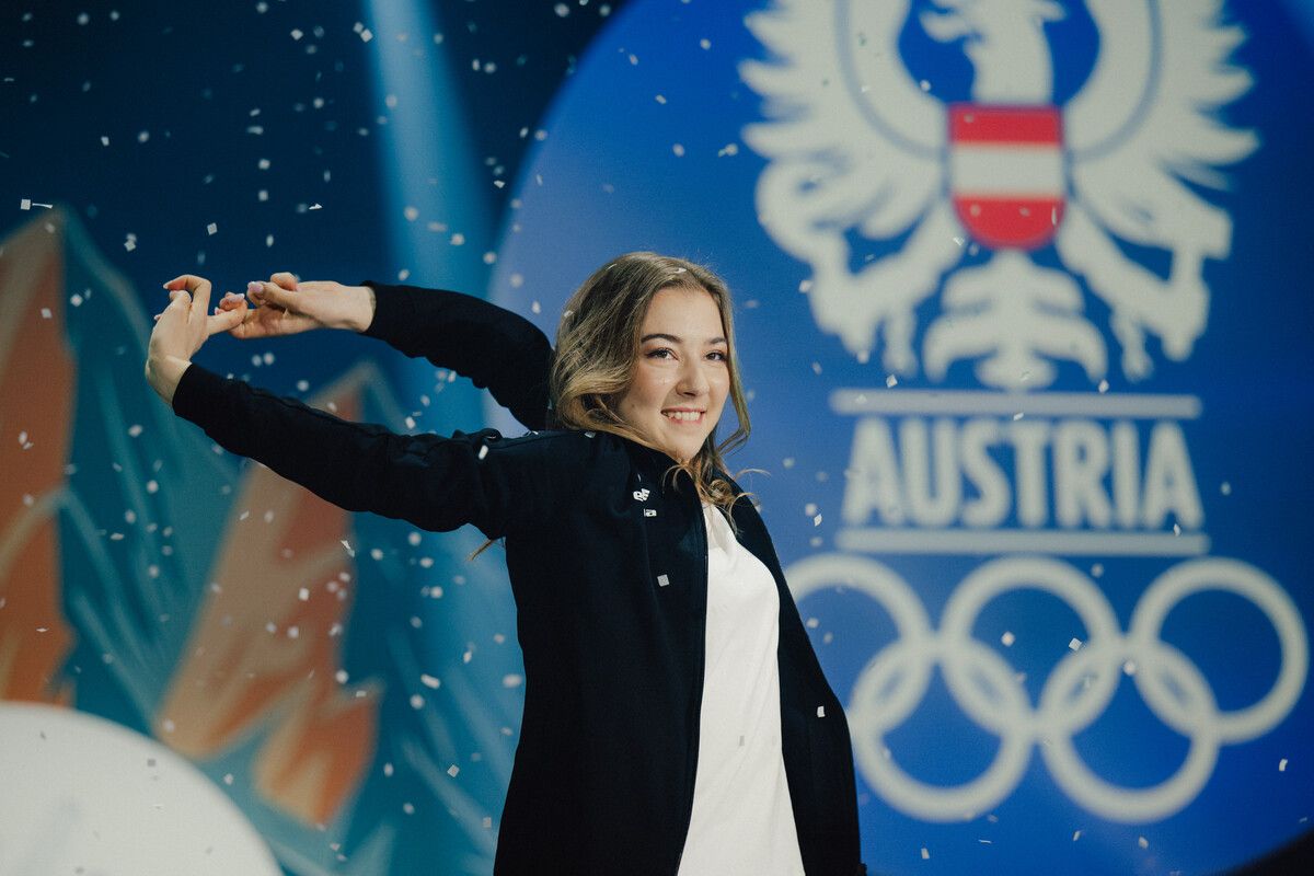 Für die Fitness vertraut Olga Mikutina auch in Mailand auf die „helfenden Hände“ von Physiotherapeut Markus Hammerer.⇒gepa