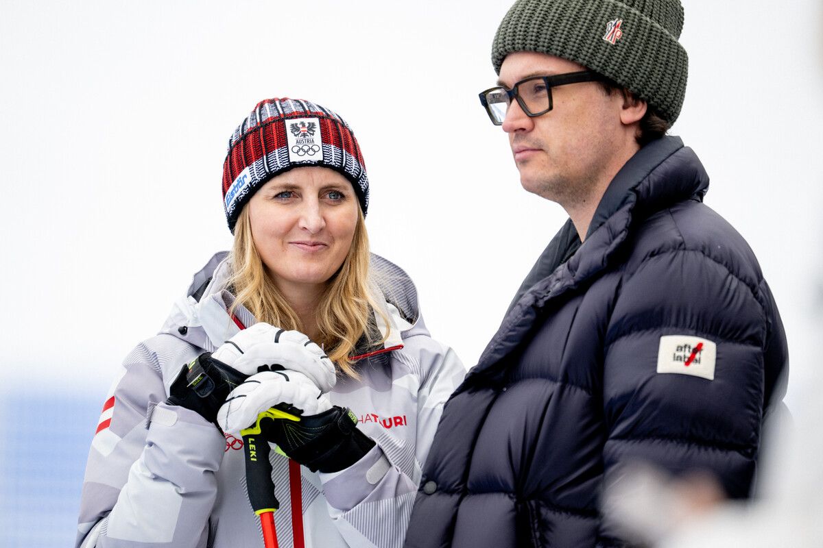 Für Nina Ortlieb ist der Super-G das dritte Rennen bei den Winterspielen.⇒gepa