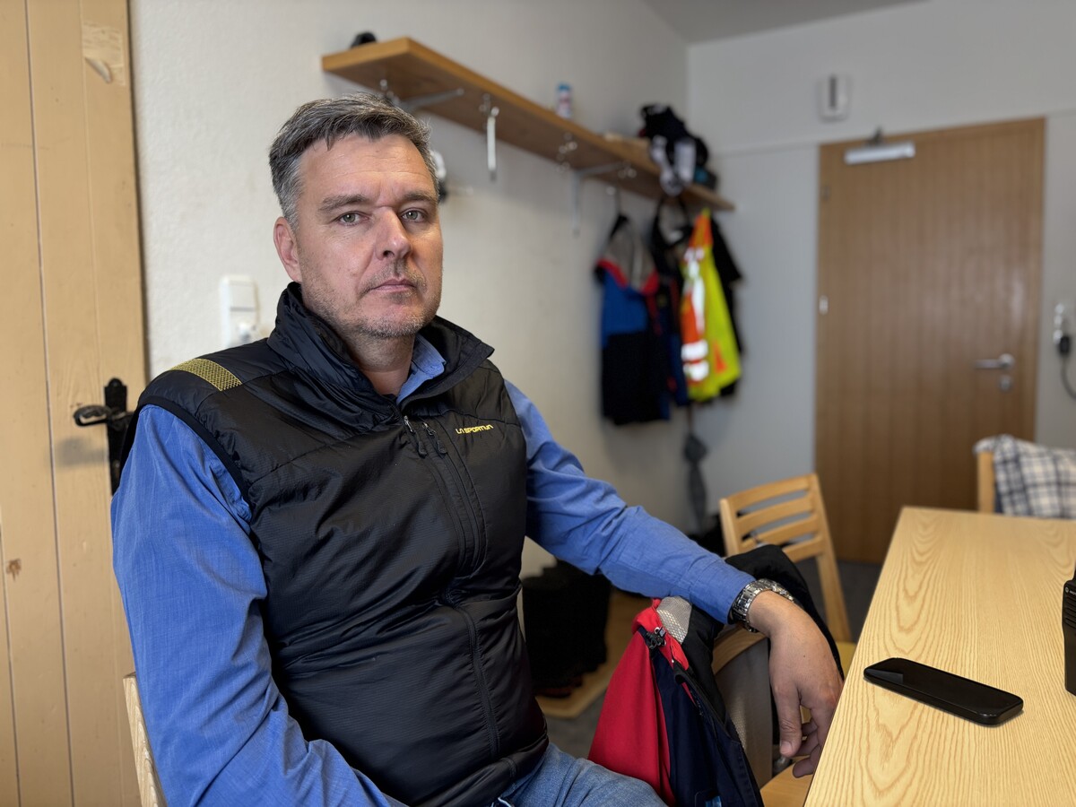 Geschäftsführer Hannes Waldner musste seiner Belegschaft am Mittag die Nachricht überbringen.⇒VN