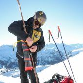 Lawinensprengungen am Arlberg