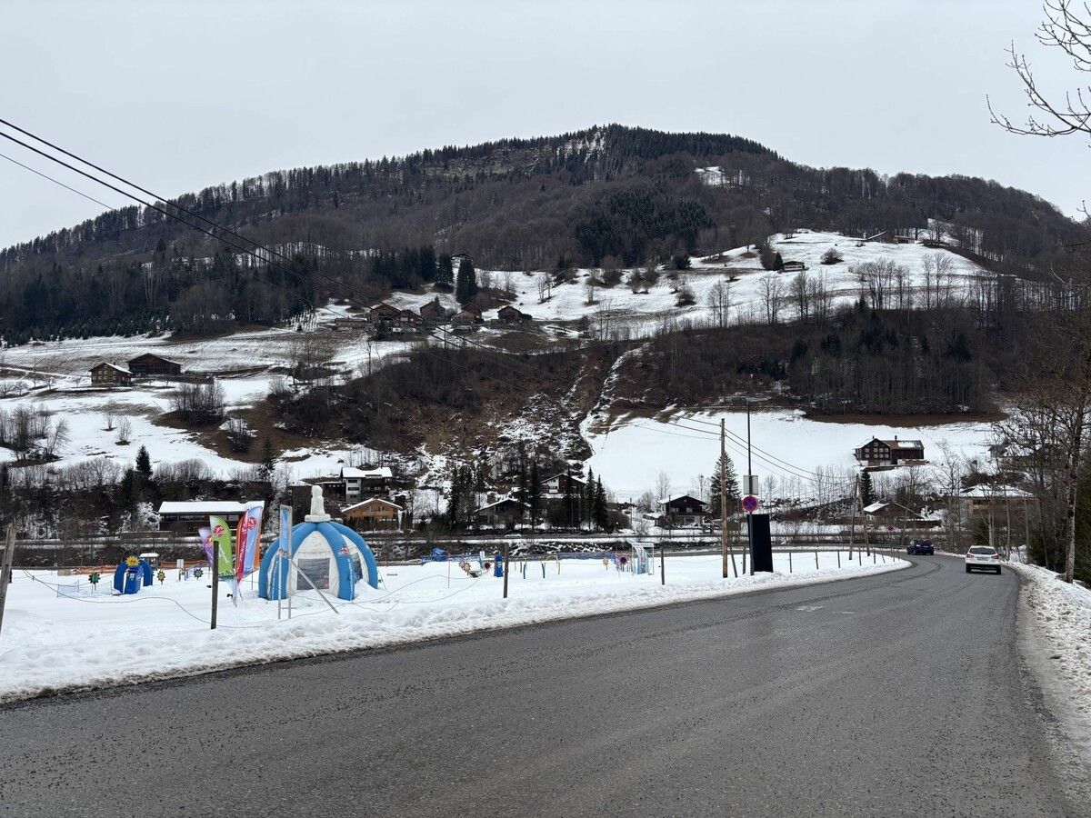Hier entlang der Achsiedlung hat man eine Brücke über die Bregenzerach versprochen, kommen wird sie jedoch nicht. ⇒VN (3)