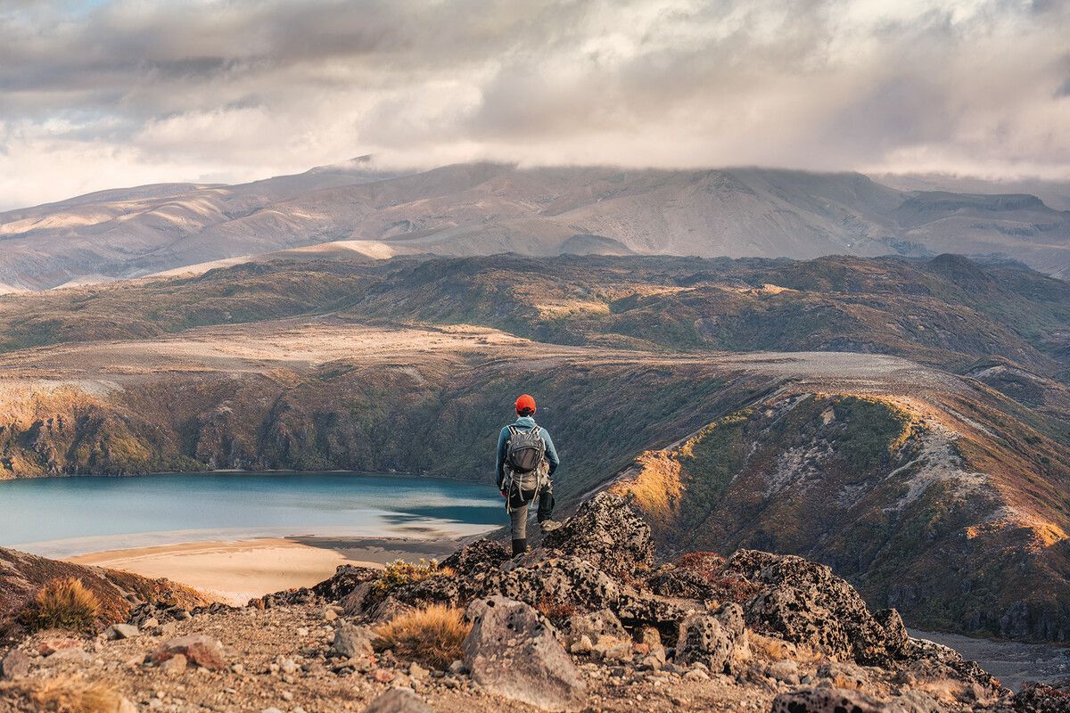 Im Tongariro-Nationalpark zeigt sich die Nordinsel als Vulkanhochland.