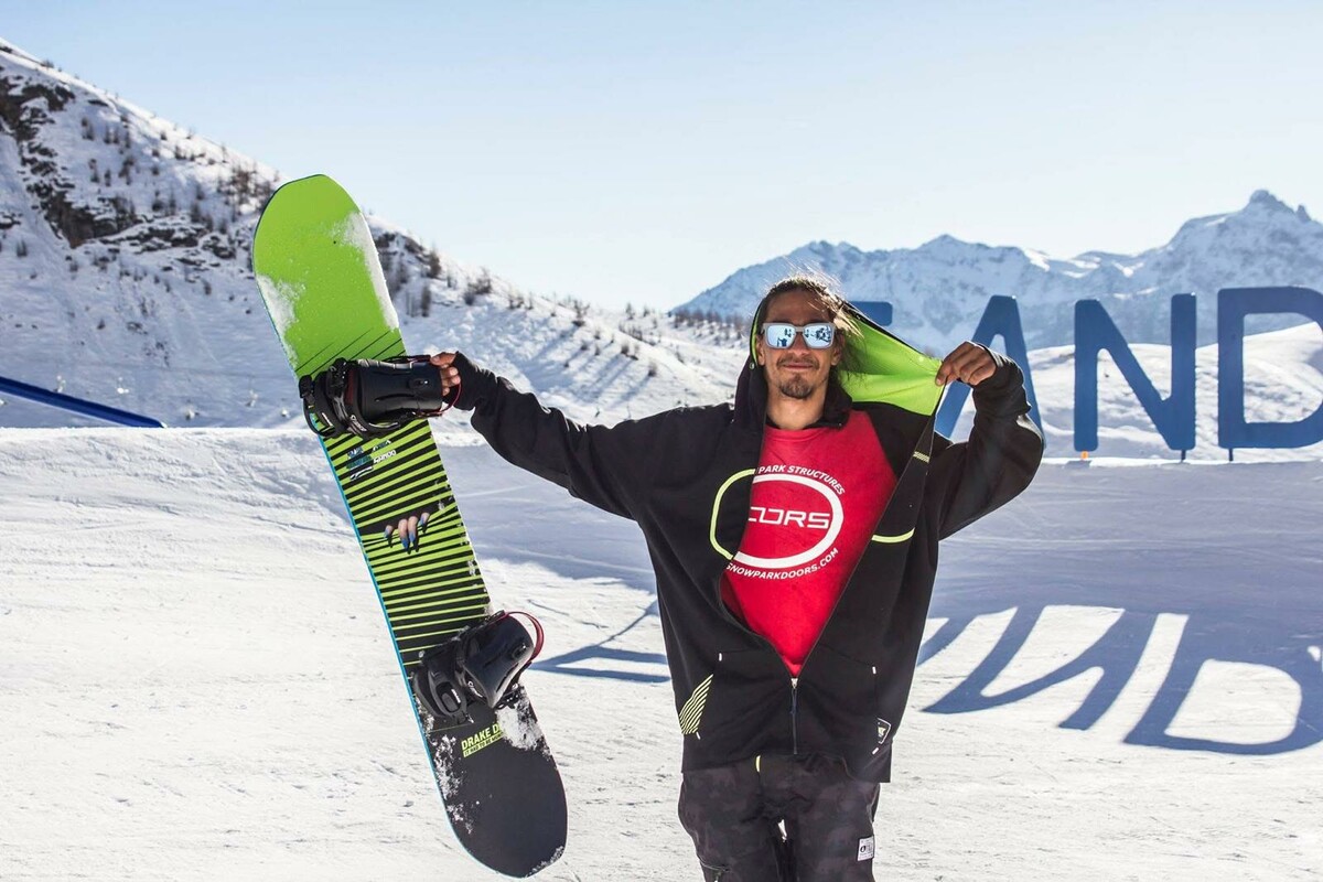 Im Winter ist Luca Bifezzi in seinem Element.⇒VN/2