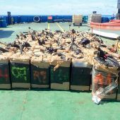 Französische Marine beschlagnahmt 2,4 Tonnen Kokain