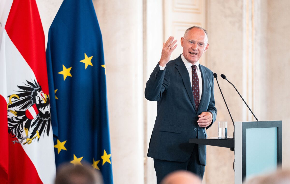 Innenminister Karner (ÖVP) hat scharfe Kritik an der neuen Ladungsliste des Untersuchungsausschusses zu den Ermittlungen im Fall Pilnacek geübt.⇒ApA/Hochmuth