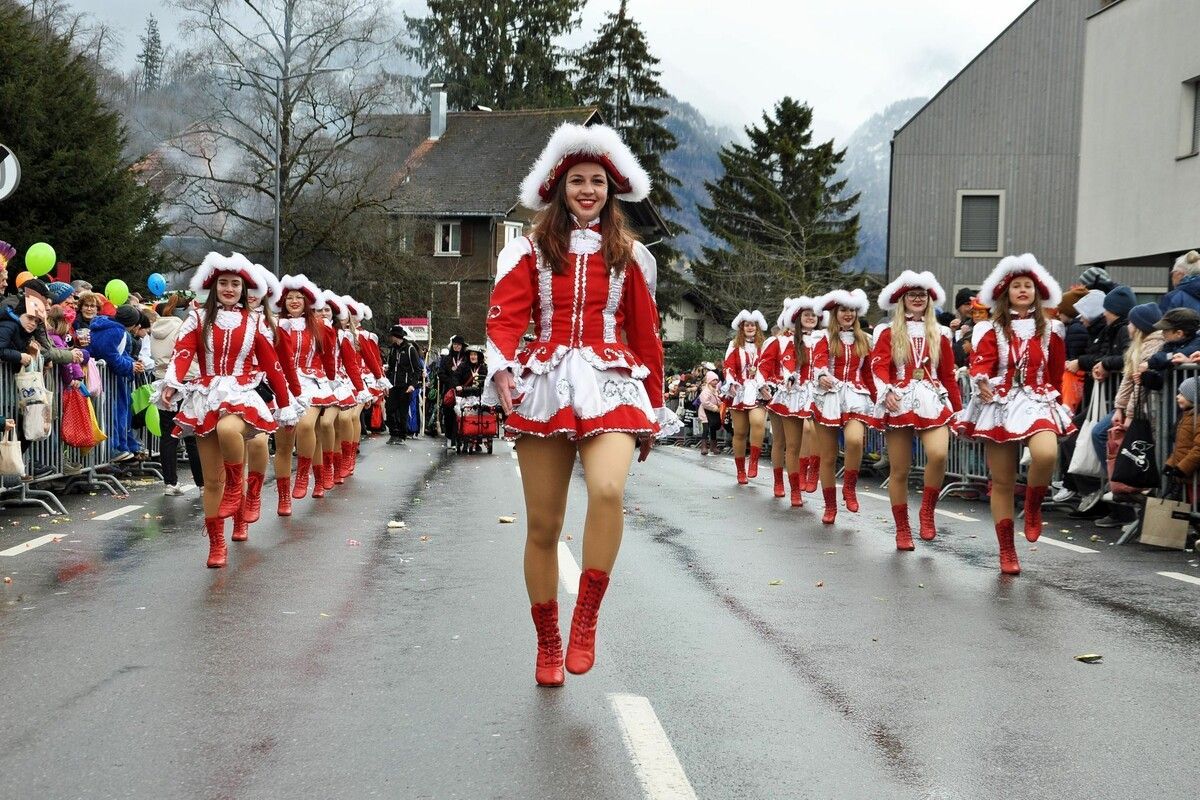Insgesamt 42 Gruppen zogen beim 36. Schottar-Faschingsumzug durch Haselstauden. ⇒LCF (3)
