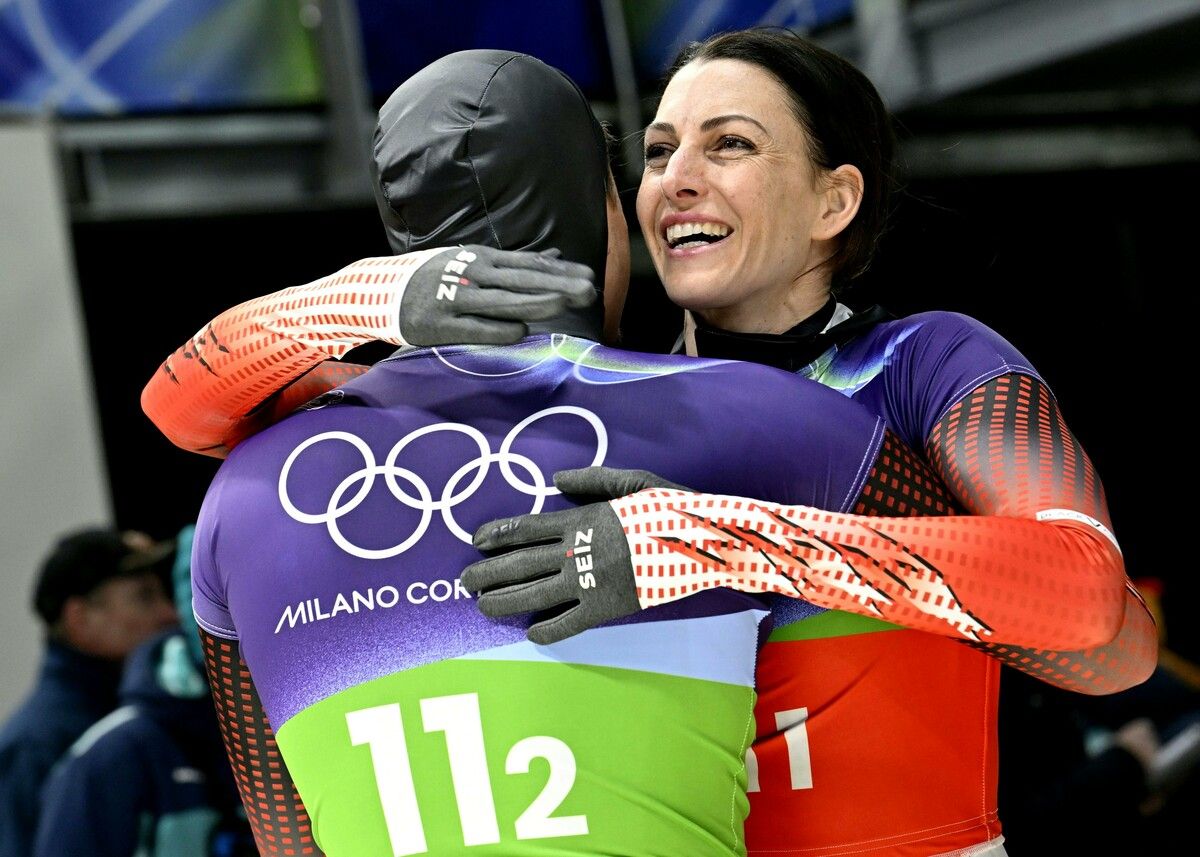 Janine Flock und Samuel Maier.⇒apa