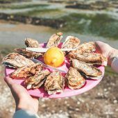 Austern gehören hier zum Alltag