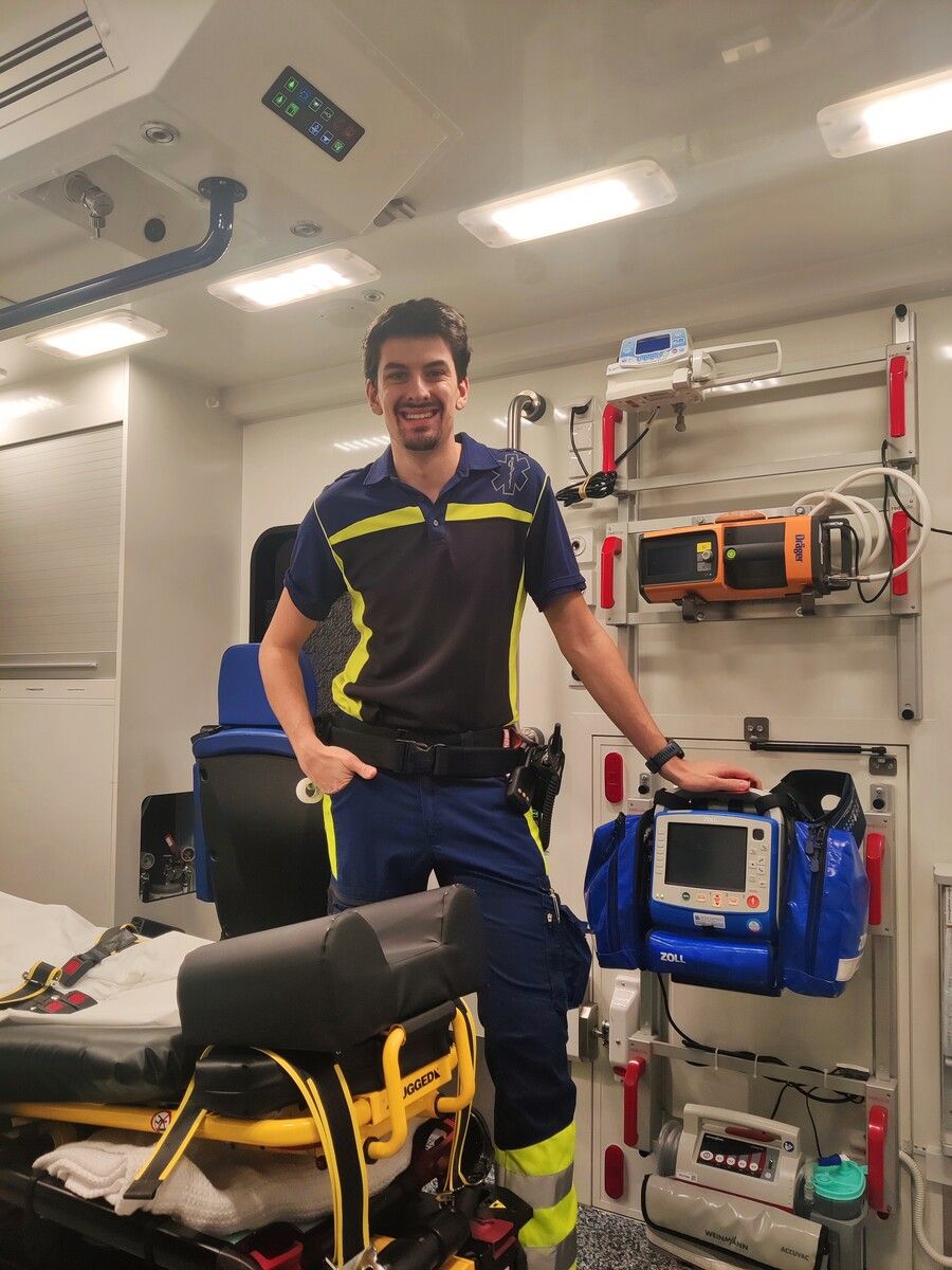 Jonas Ganahl plädiert für eine längere und umfassendere Sanitäterausbildung.⇒Samariterbund