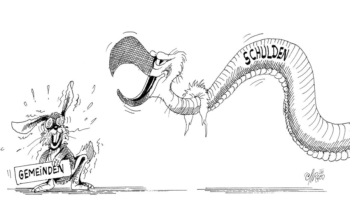 Kaninchen vor der Geierschlange!