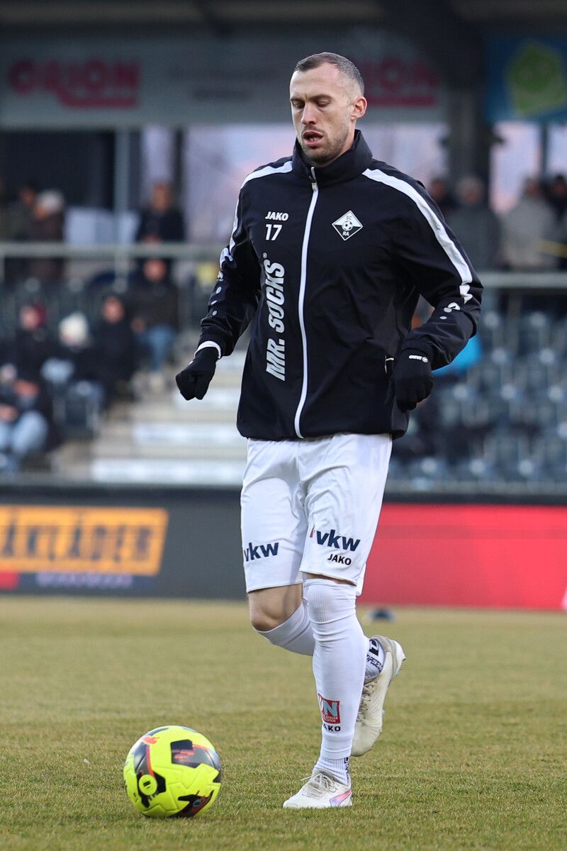 Kapitän Lukas Jäger feierte diese Woche seinen 32. Geburtstag.⇒gepa