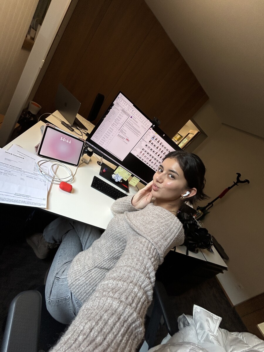 Katja-Sophia Schwendinger schätzt an ihrem Beruf vor allem die Vielfalt und das kreative Arbeiten.⇒