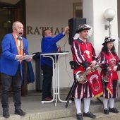 Narren übernehmen das Dornbirner Rathaus