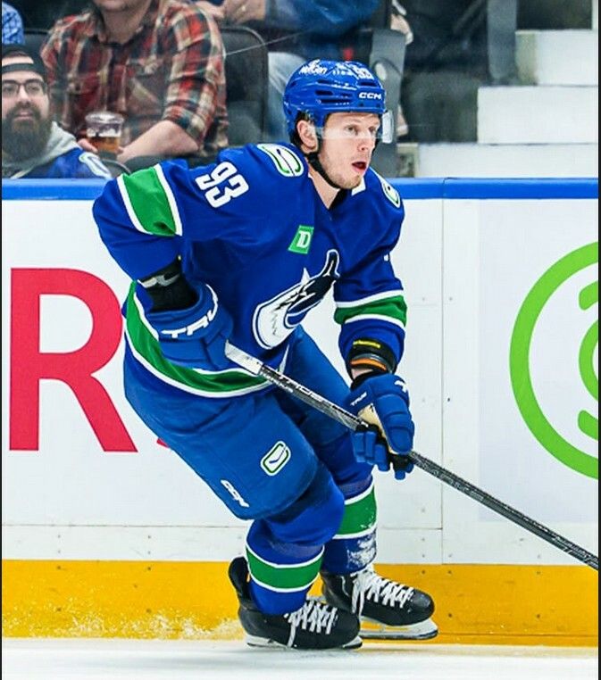 Lief nach fast zwei Monaten wieder für die Canucks auf: Marco Rossi.⇒verein