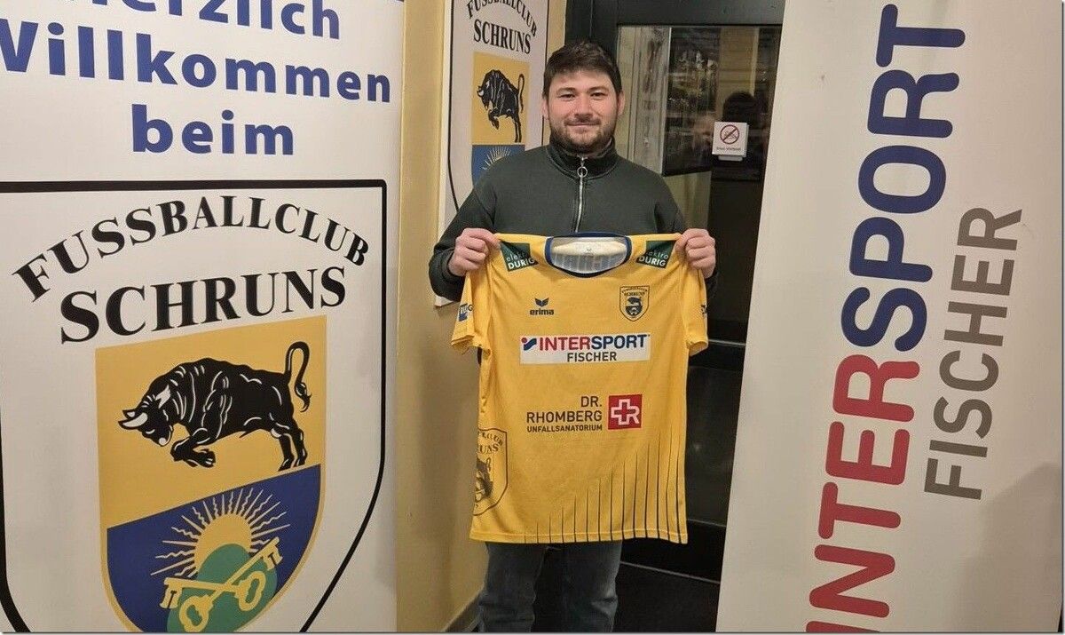 Manuel Demuth kehrt nach Schruns zurück. ⇒fc schruns (3)