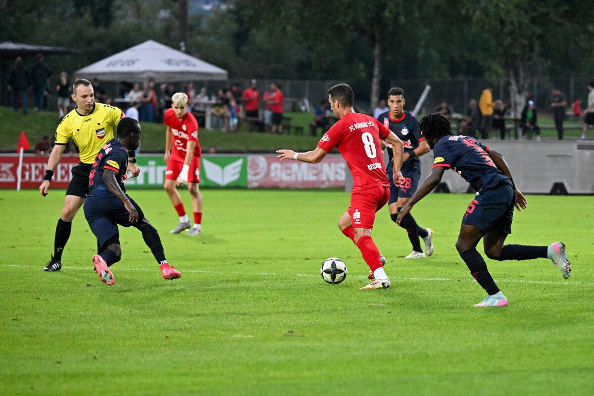 Mario Denica (Nummer 8) hat den FC Dornbirn in Richtung Schrems verlassen.⇒gepa/VN-Stiplovsek