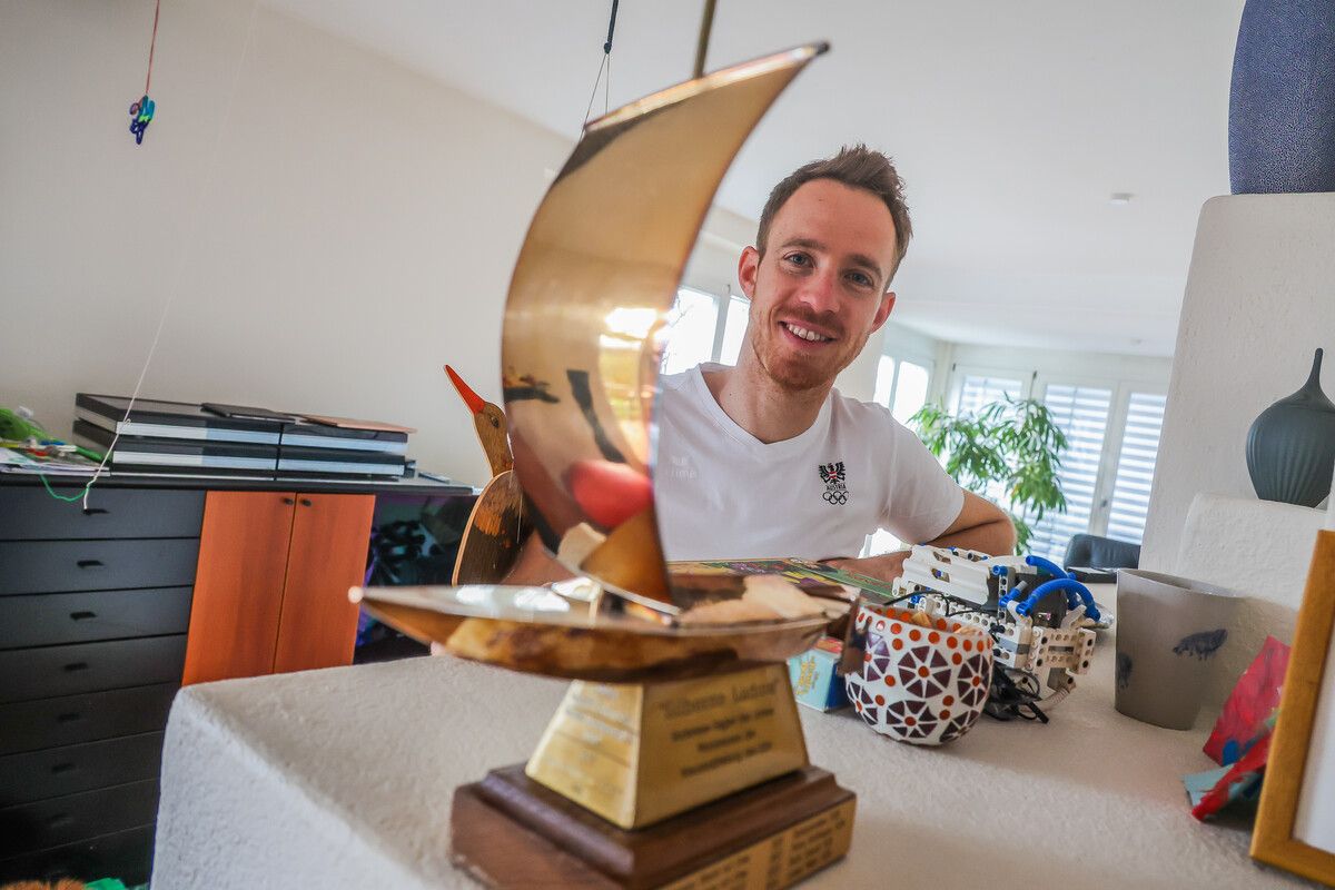 Olympiasieger Lukas Mähr ist einer der Referenten im Kleinwalsertal.⇒VN/Steurer