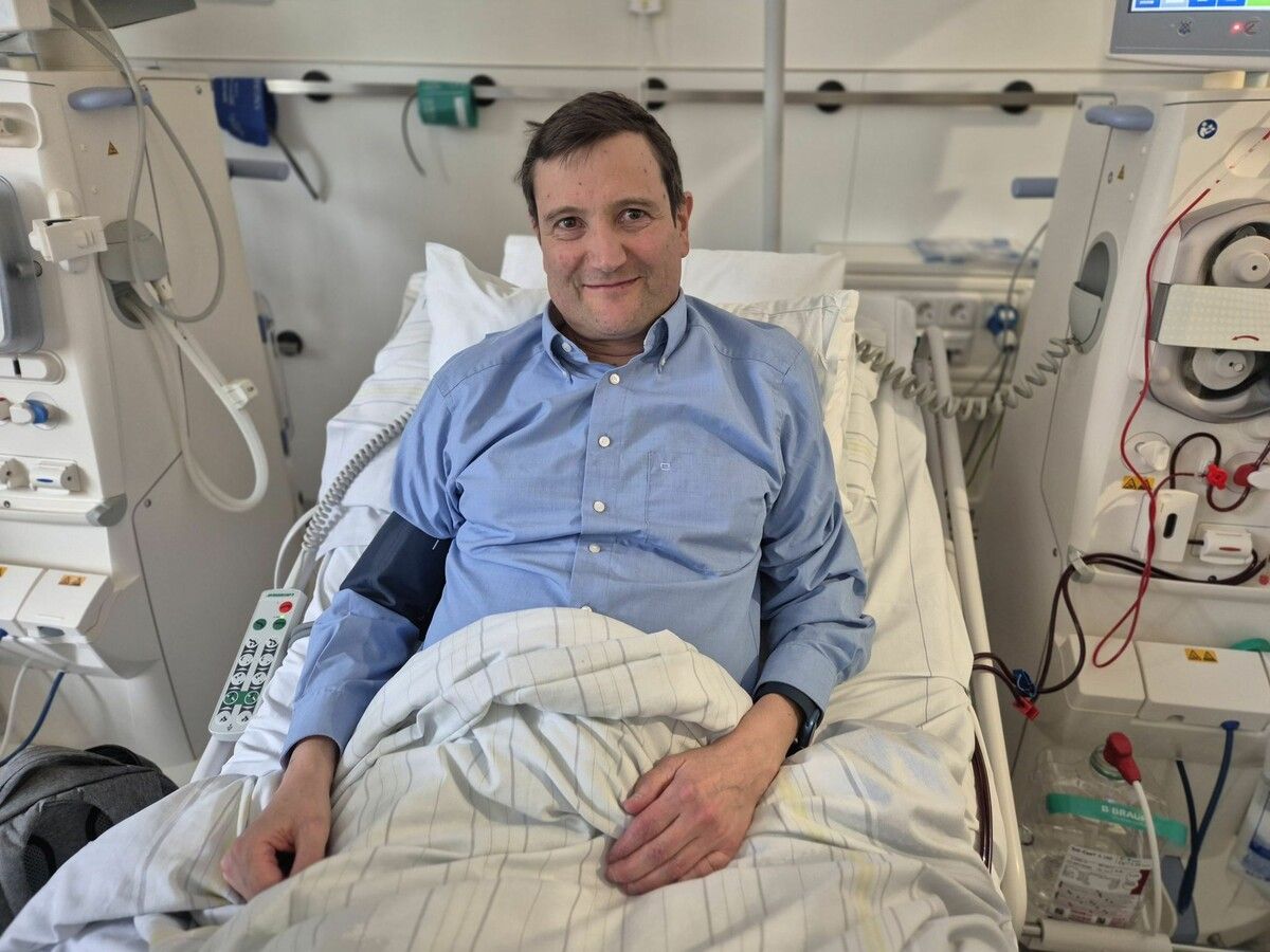 Rene Leimegger muss dreimal die Woche für jeweils acht Stunden zur Dialyse. ⇒VN/JUN (3)