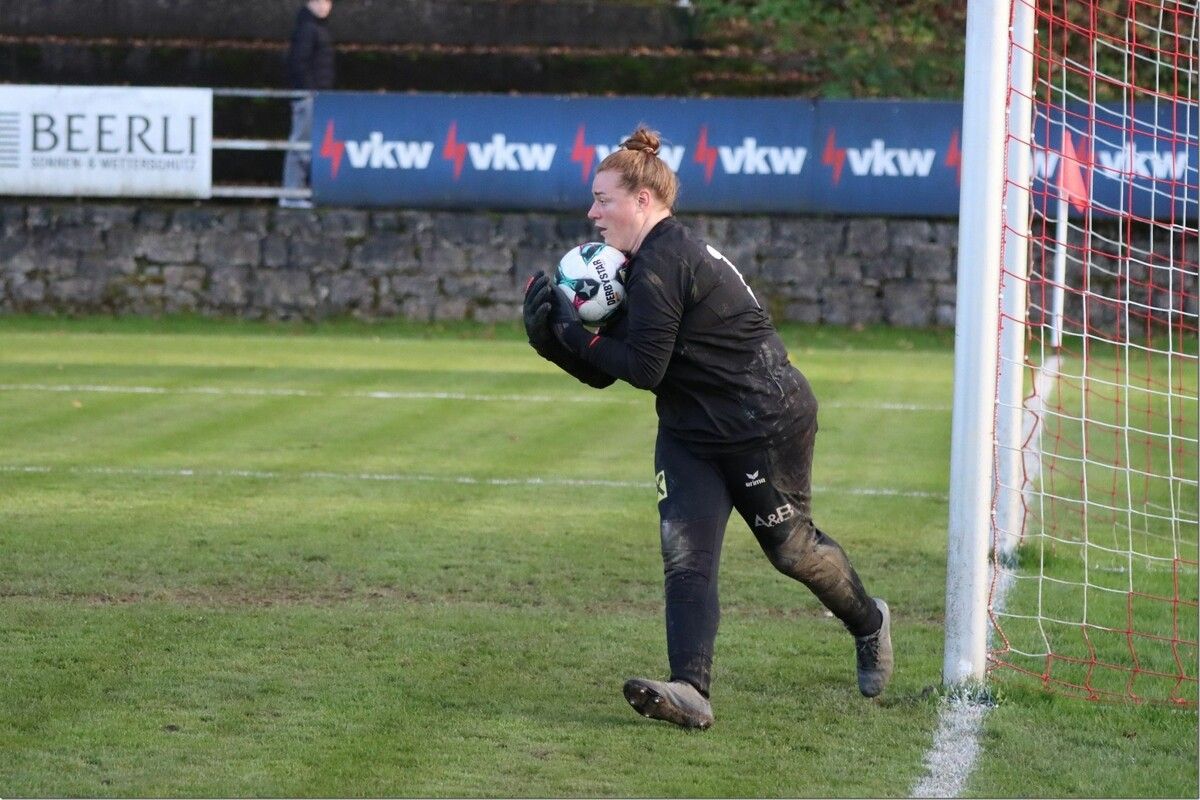 RW-Torfrau Göttfried war bei allen drei Gegentreffern ohne Chance.⇒ VN/TK