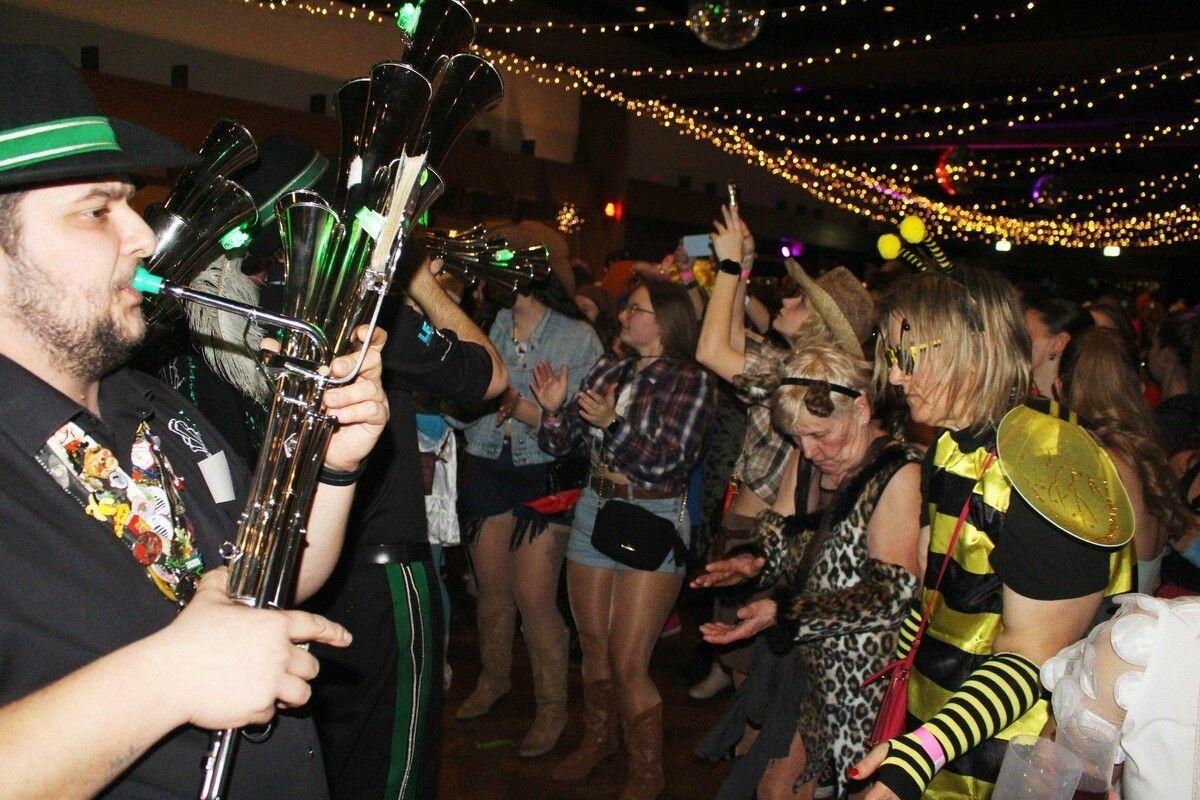 Schalmeien sorgten für Abwechslung.