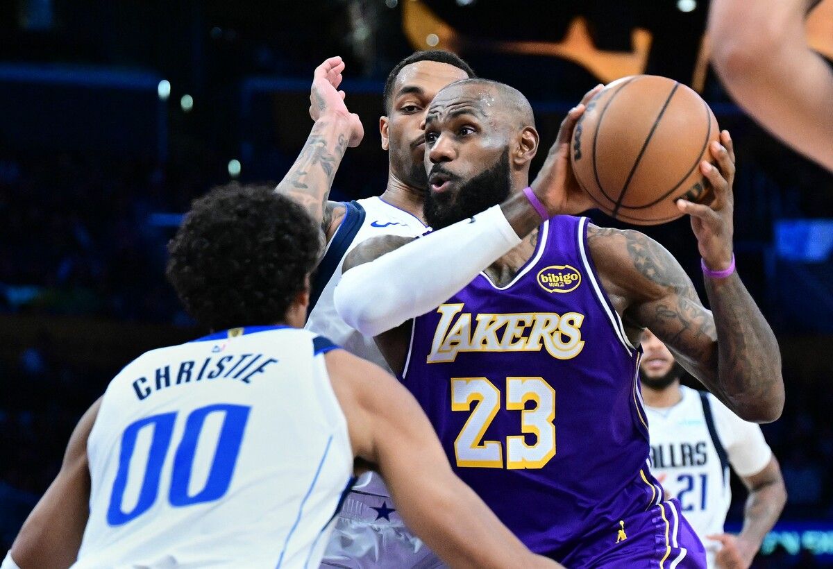 Sorgte für einen Altersrekord: LeBron James von den L. A. Lakers.⇒apa