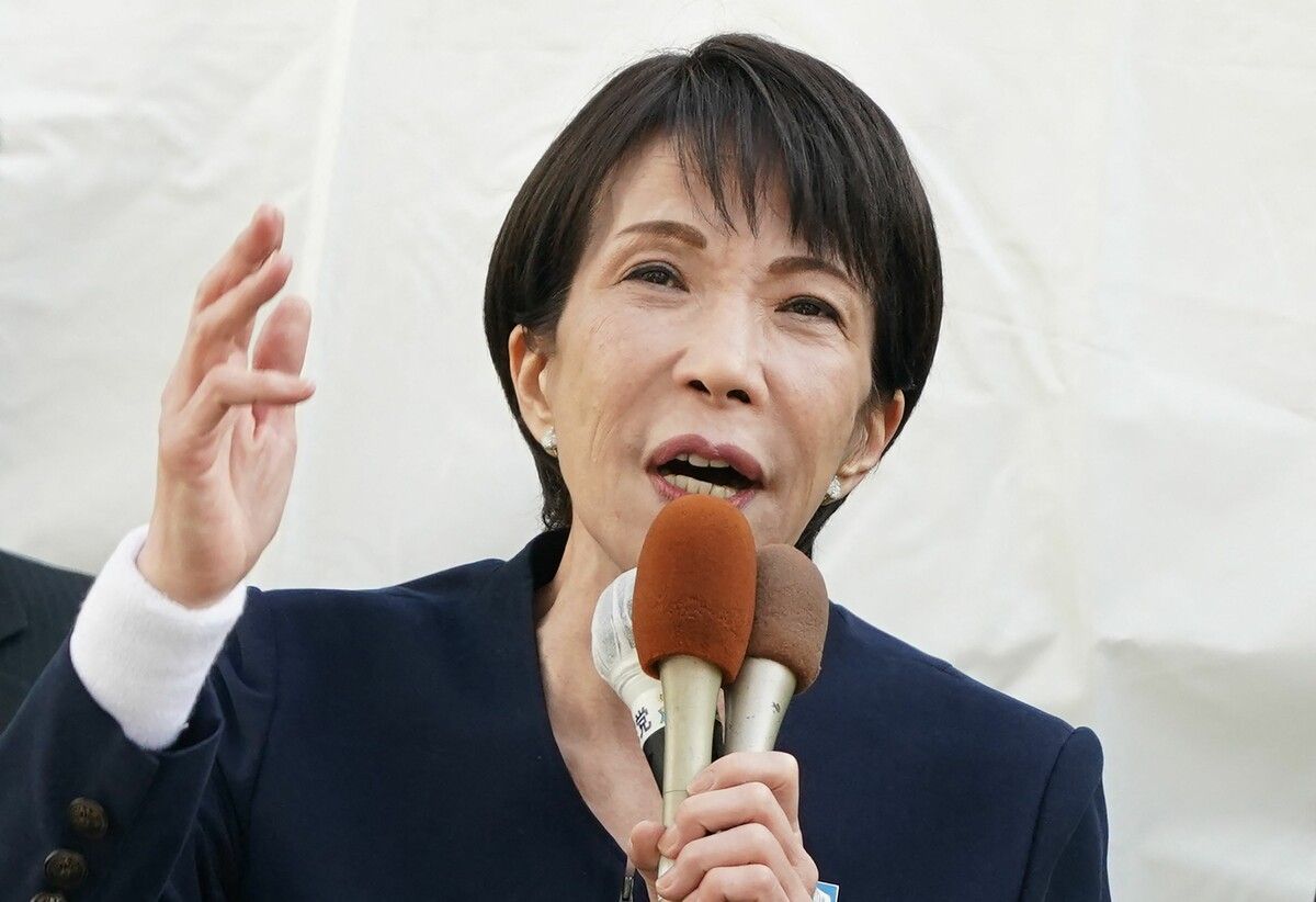 Takaichi übernahm im Oktober als erste Frau das Amt der Ministerpräsidentin.⇒AFP