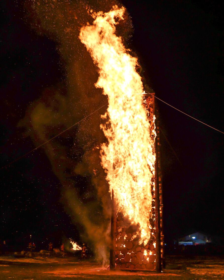 Traditionelles Winteraustreiben in Bludenz und Umgebung.⇒Funkenzunft Bludenz