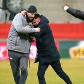 Ein Trainerdebüt ­voller Emotionen gab es in Altach. »C1