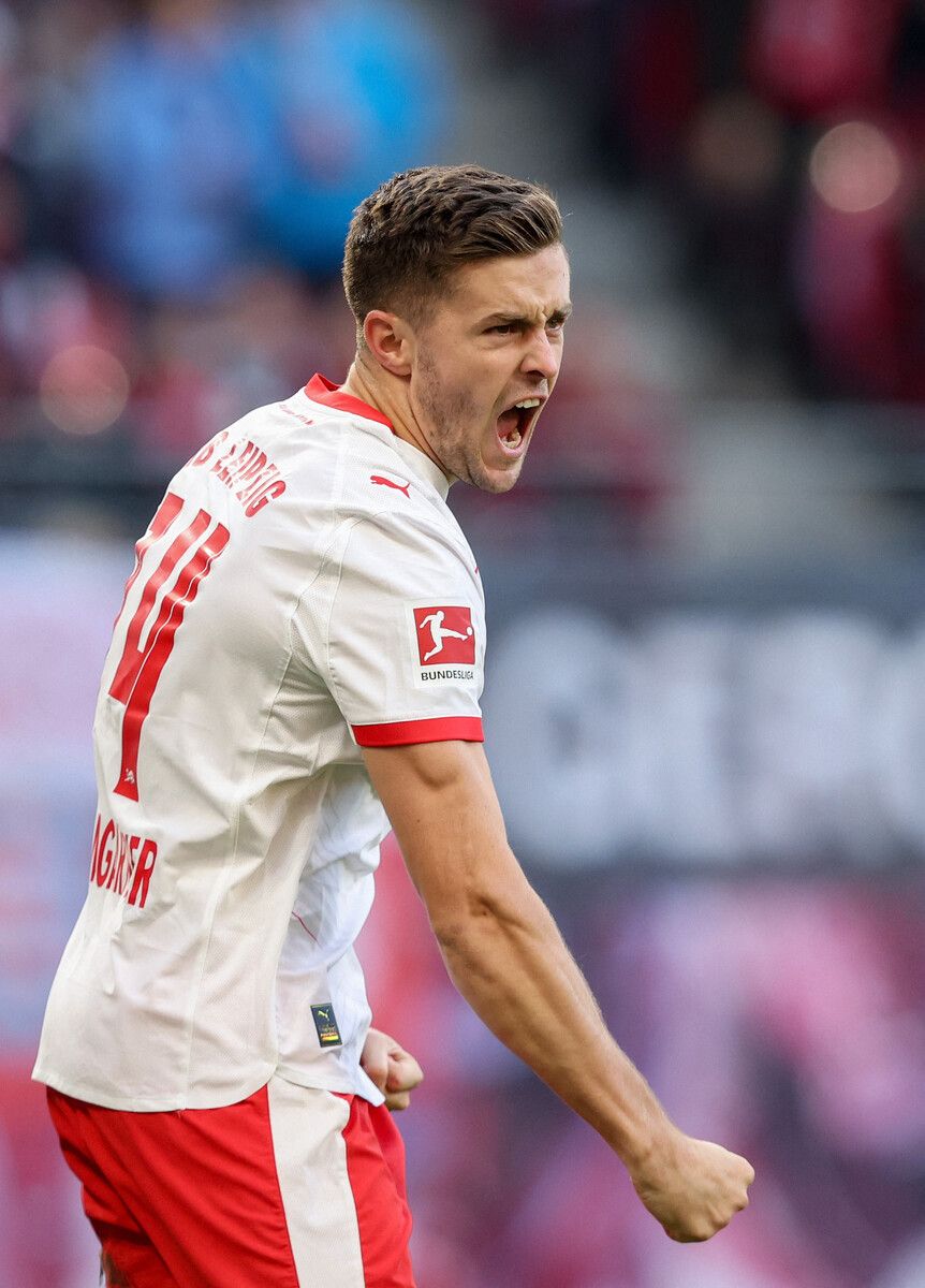 Zwei Baumgartner-Tore und eine 2:0-Führung reichte Leipzig nicht zum Sieg.⇒apa