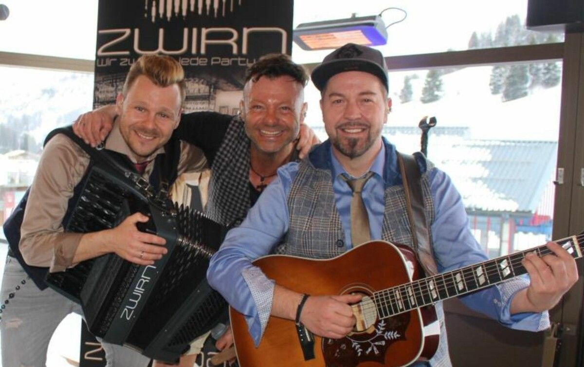 Zwirn wird wie schon vor drei Jahren das Ski&Concert-Publikum mit mitreißenden Coverversionen wie „Hoiwa7i“ begeistern und mitreißen. ⇒peter strauss