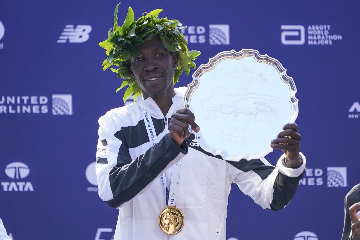 2021 gewann Albert Korir den prestigeträchtigen New-York-City-Marathon.⇒ap