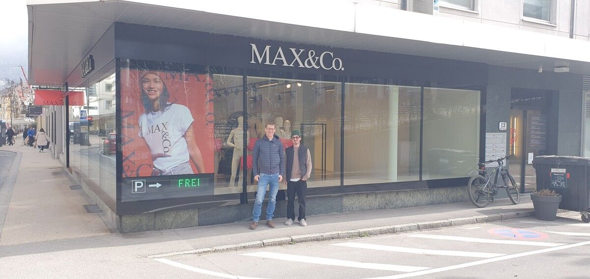 Armin Sautter und Tobias Wachter eröffnen das Geschäft Anfang April. Es hat eine Verkaufsfläche von rund 120 Quadratmeter.⇒wpa