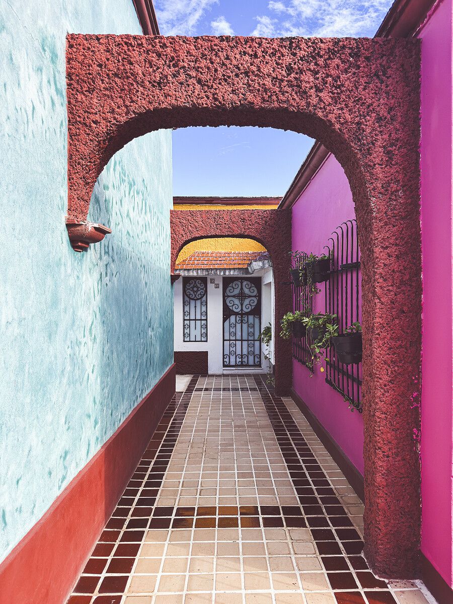 Auch auf dem Mercado 28 in Cancún geht es farbenfroh zu.⇒Beate Rhomberg