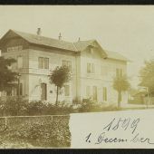 Der Harder Bahnhof und seine Umgebung