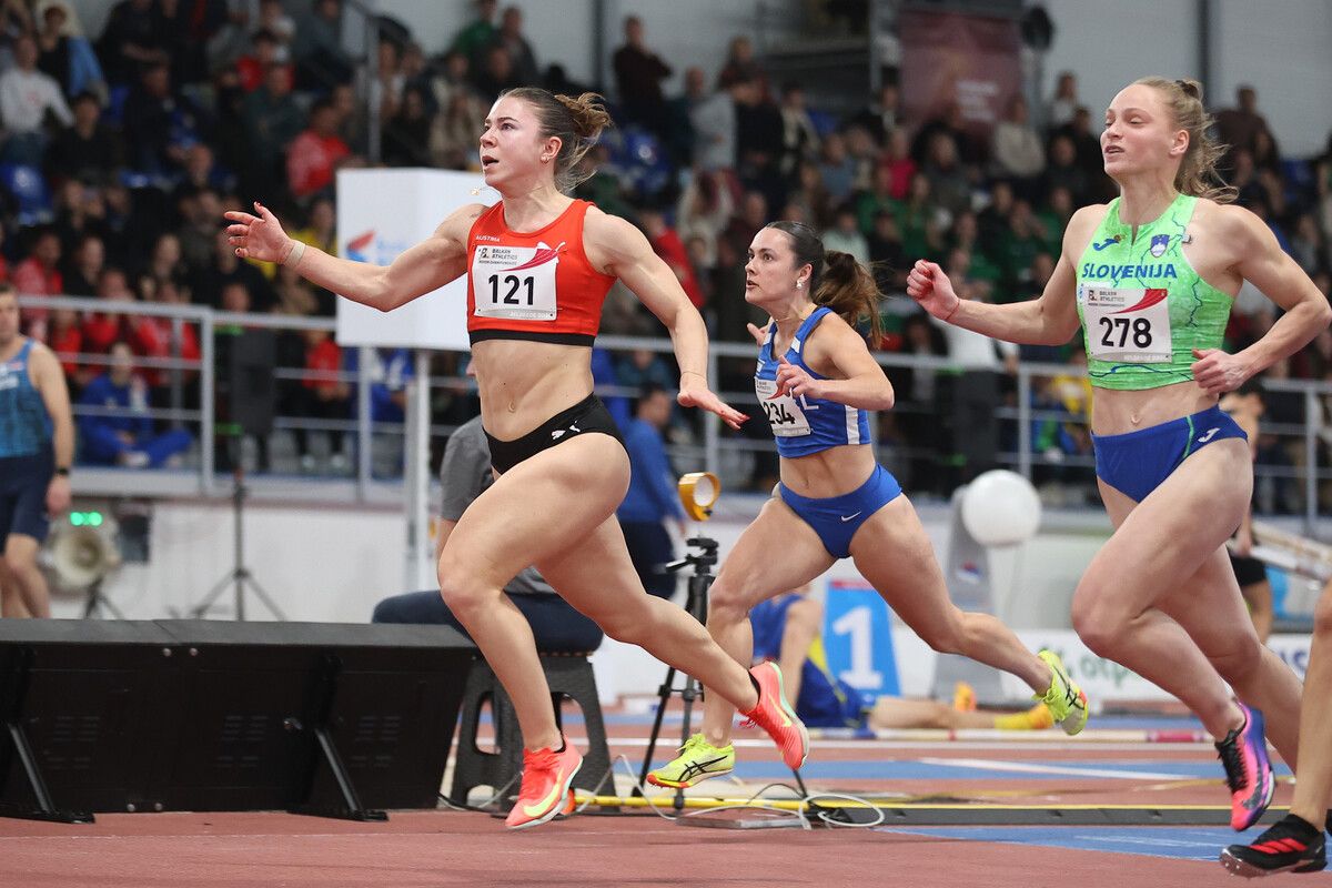 Bei der Balkan-Hallenmeisterschaft in Belgrad Ende Februar sicherte sich Isabel Posch im 60-m-Lauf nach Universiade-Gold 2023 im Siebenkampf ihren zweiten internationalen Titel.⇒ÖLV/Veselinov
