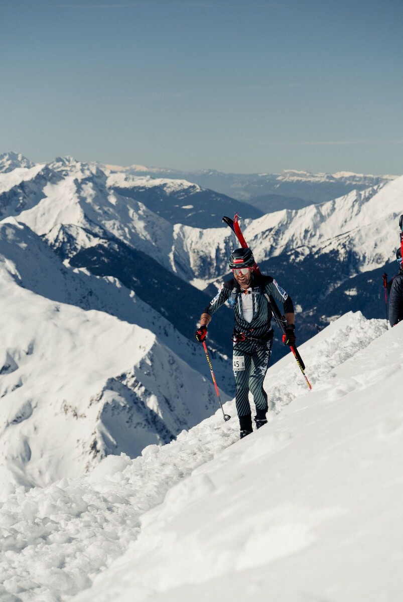 Bei der Pierra Menta genoss Daniel Zugg noch einmal Wettkampfluft.⇒VN