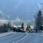 Drei Verletzte nach Unfall in Mellau