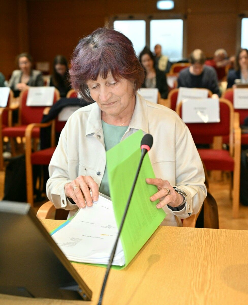 Christa Scharf sagte im Prozess gegen Wöginger aus. ⇒APA