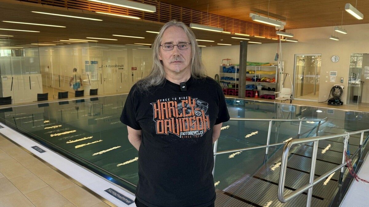 Christian Bereuter berichtet von Fortschritten, auch wenn die Schmerzen noch nicht ganz verschwunden sind.