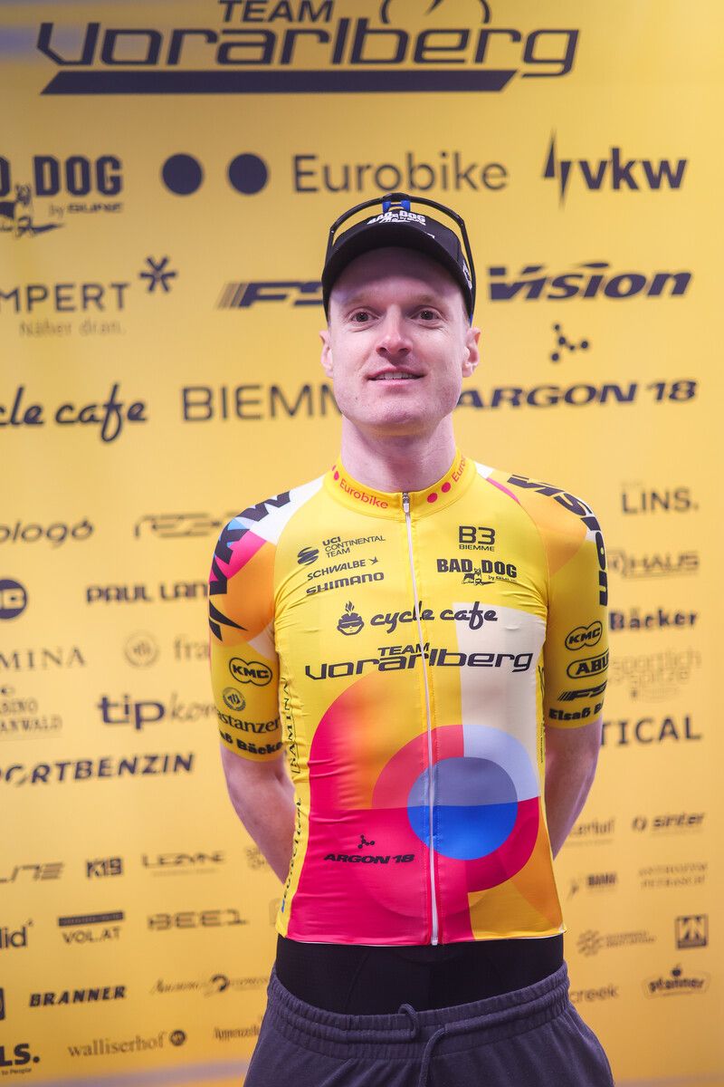 Colin Stüssi ist der Routinier im Vorarlberger Radteam.⇒Steurer