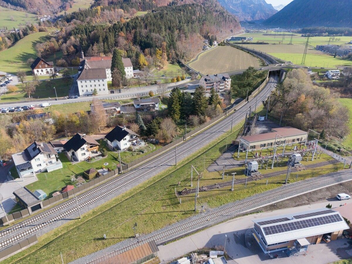 Das Bahnprojekt „Klosterbogen“: So soll die neue zweispurige Strecke aussehen.⇒ÖBB (2)