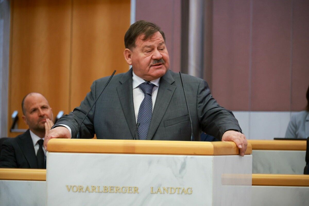 Der Landtagsvizepräsident hat einen Ordnungsruf erbeten. ⇒VN/Paulitsch