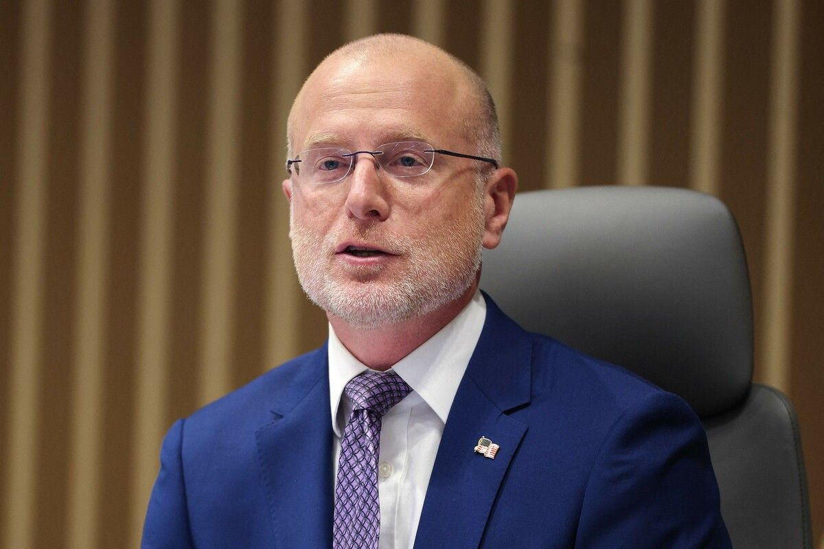 Der Leiter der US-Medienaufsichtsbehörde FCC Brendan Carr.⇒AFP