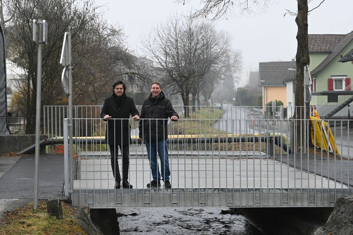 Der Neubau der Naflabrücke war Teil der Vorsorgestrategie. ⇒Stadt Feldkirch