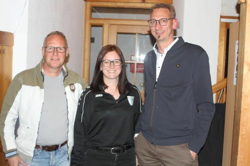 Der neue Vorstand: Hubertus van Moll, Marina Gammel und Martin Schreiber. ⇒vn/tk (3)