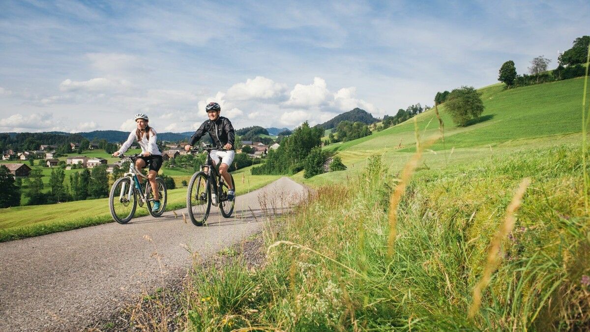 Der Radweg ist derzeit zwei Meter breit.
